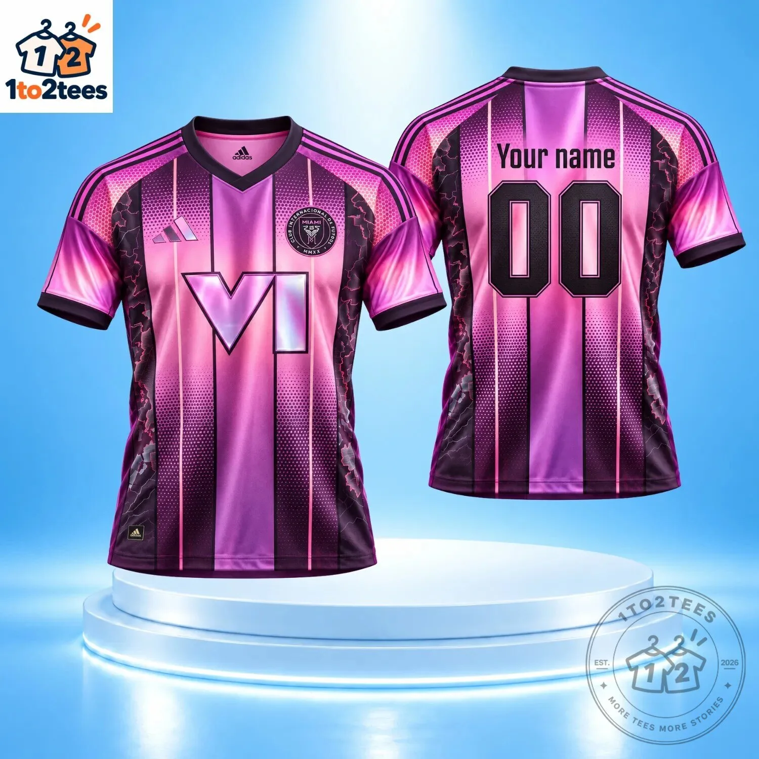 GTA 6 Vice City x Inter Miami Purple Football Jersey
