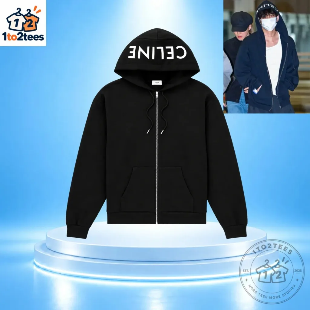 BTS V Kim Taehyung Celine Hoodie BTS V Kim Taehyung Celine Hoodie