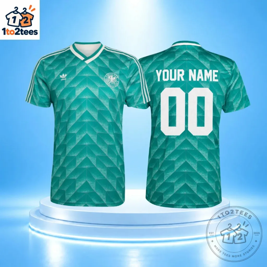 Custom Germany Away 1990 Retro Football Jersey Custom Germany Away 1990 Retro Football Jersey