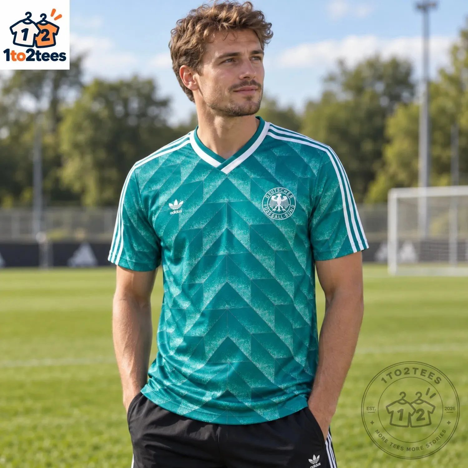 Custom Germany Away 1990 Retro Football Jersey 7 Custom Germany Away 1990 Retro Football Jersey