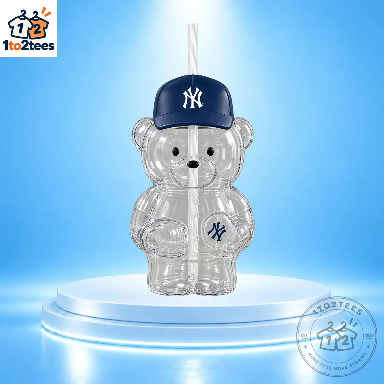 New York Yankees Bear Water Bottle