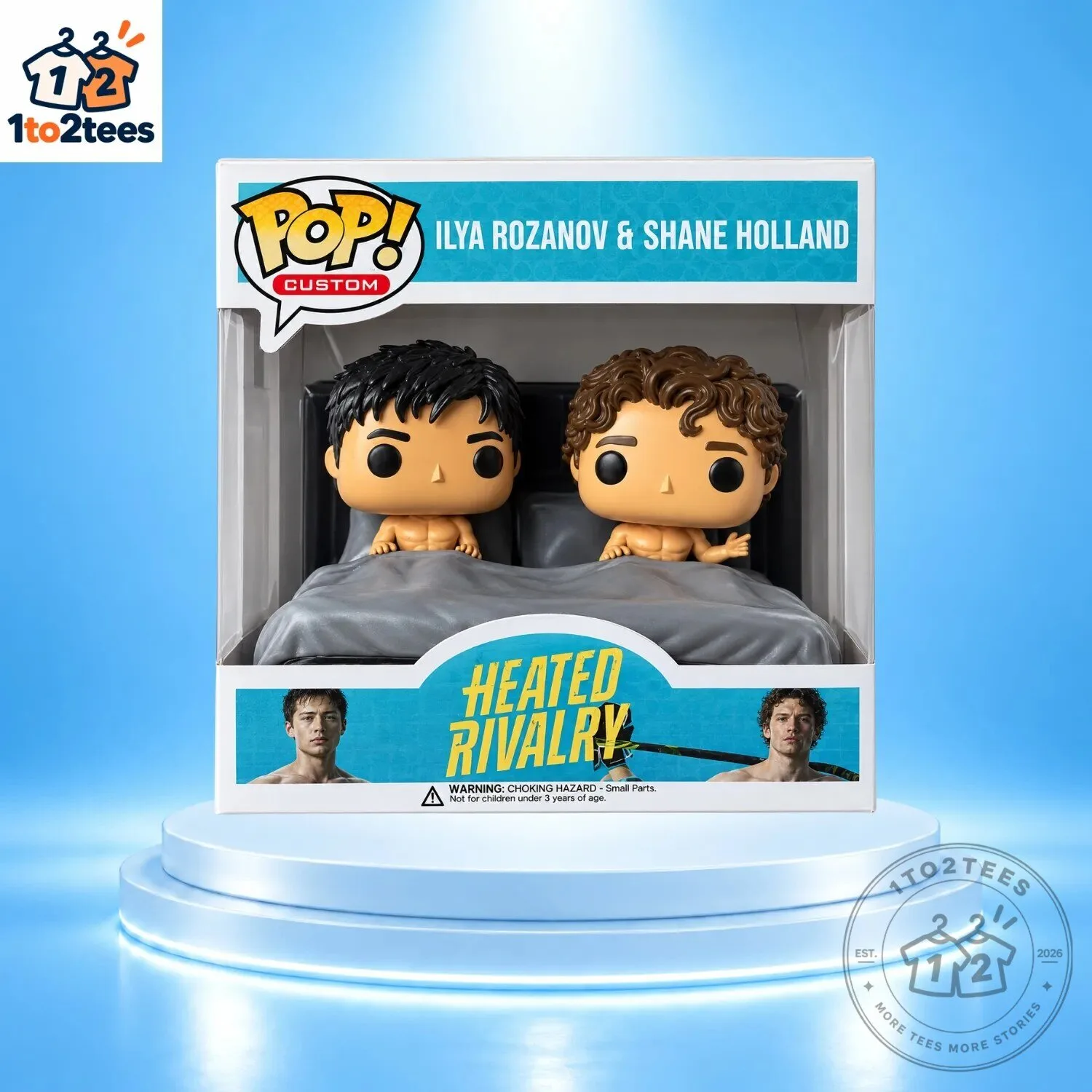 Ilya Rozanov & Shane Hollander In Bed Funko Pop Vinyl Figure Set