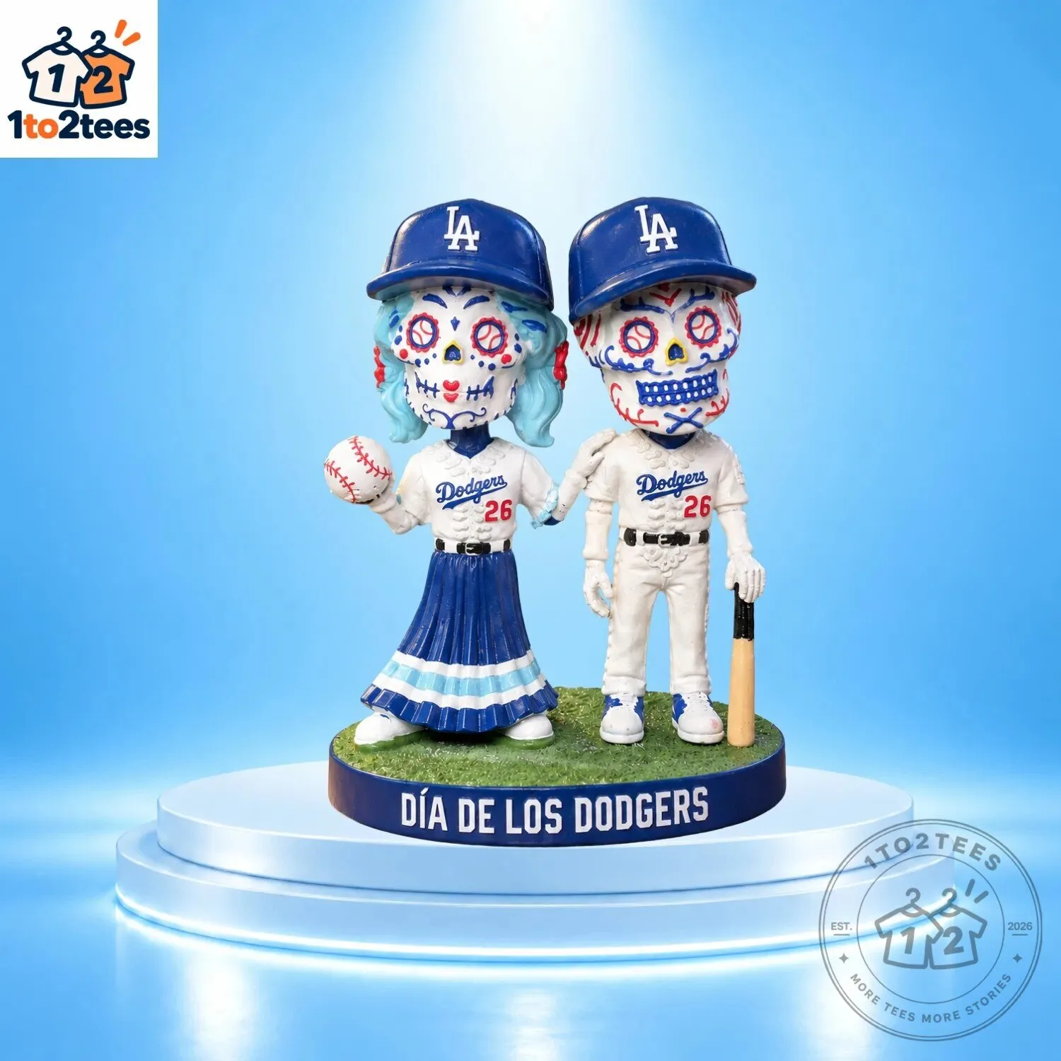LA Dodgers Dia De Los Muertos Bobblehead
