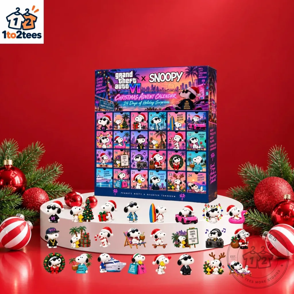 Grand Theft Auto VI x Snoopy Christmas Advent Calendar Grand Theft Auto VI x Snoopy Christmas Advent Calendar