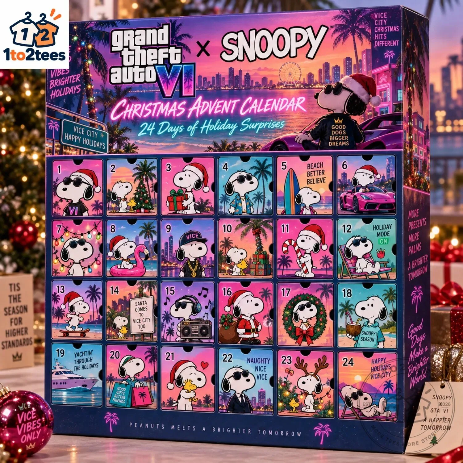 Grand Theft Auto VI x Snoopy Christmas Advent Calendar 4 Grand Theft Auto VI x Snoopy Christmas Advent Calendar