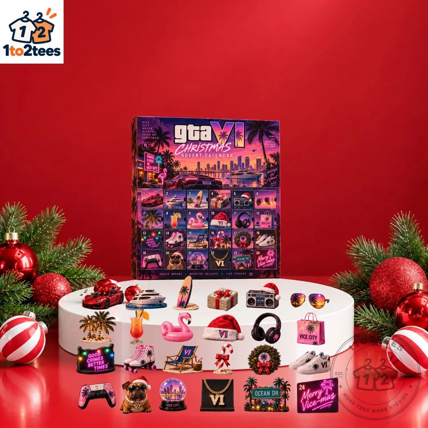 GTA 6 24 Days Of Christmas Advent Calendar