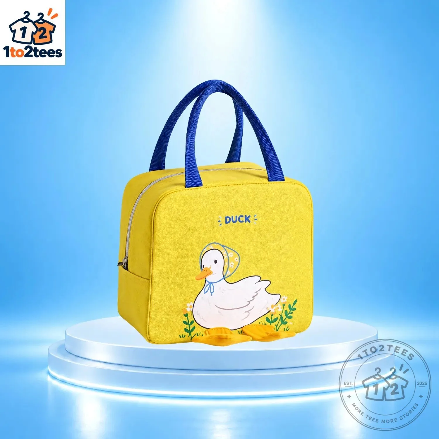 BTS J-Hope Yellow Duck Lunch Bag